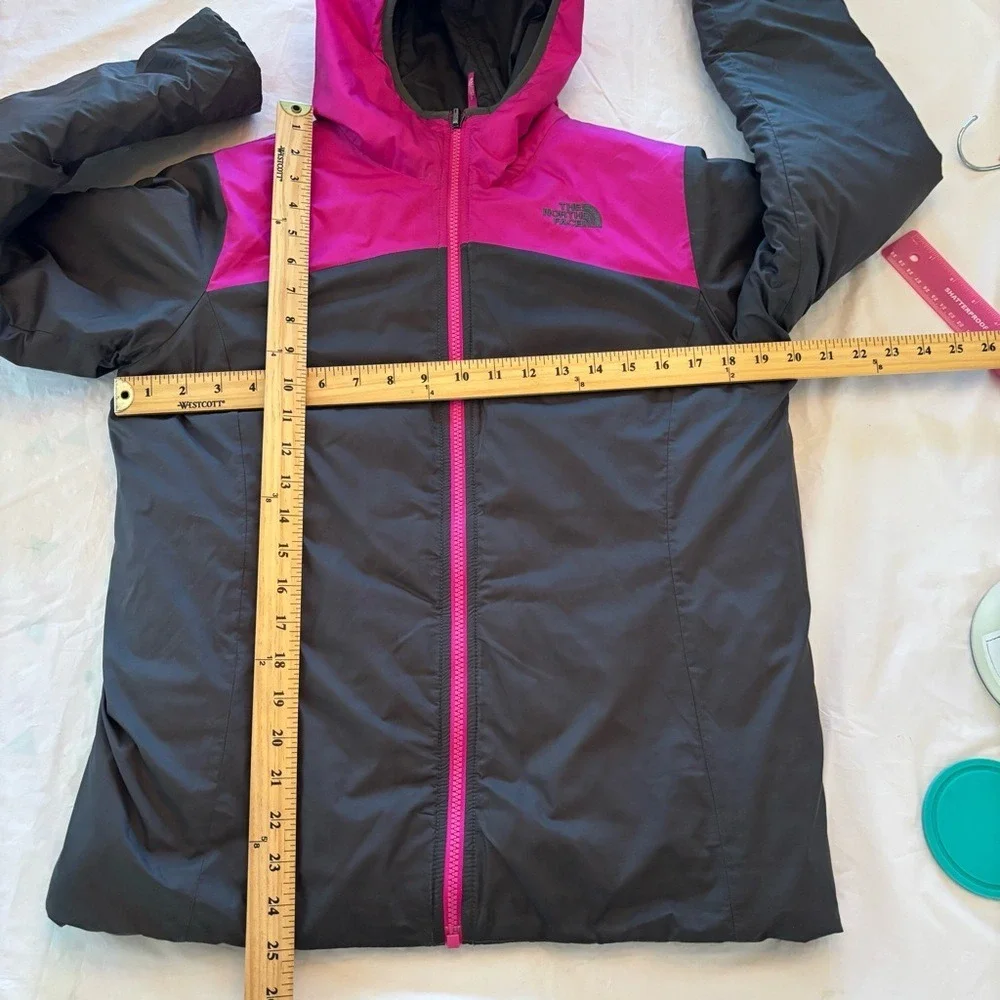 The North Face Reversible Perseus Jacket Pink Grey size‎ XL/18